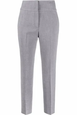 PESERICO SIGN Schmale Hose mit hohem Bund