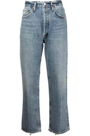 AGOLDE Gerade Cropped-Jeans