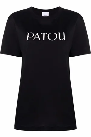 Patou T-Shirt aus Bio-Baumwolle mit Logo-Print