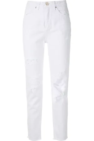 Olympiah Jeans im Distressed-Look