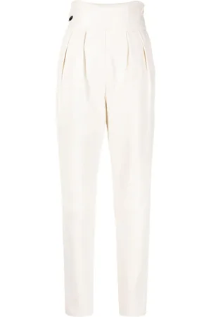 Philipp Plein Lederhose mit hohem Bund