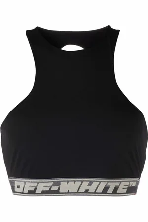 OFF-WHITE Sport-BH mit Logo-Bund