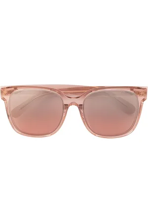 Moncler Sonnenbrille mit eckigem Gestell