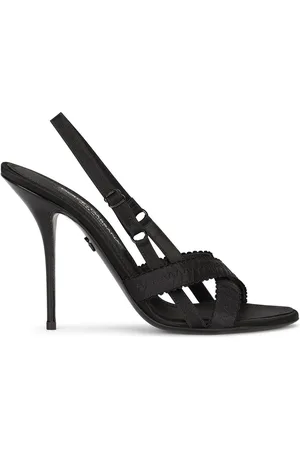 Dolce & Gabbana Sandalen mit überkreuzten Riemen 105mm