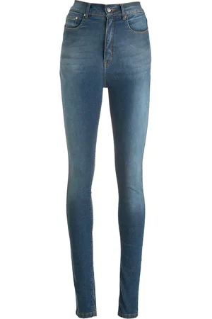 AMAPÔ Skinny-Jeans mit hohem Bund