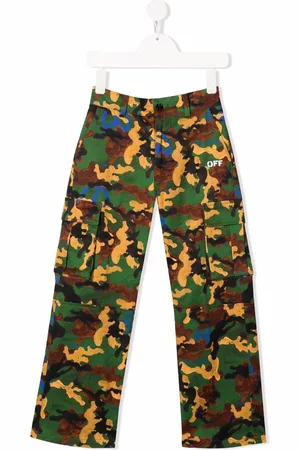 OFF-WHITE Hose mit Camouflage-Print