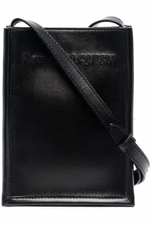 Alexander McQueen Kuriertasche mit Logo-Stickerei