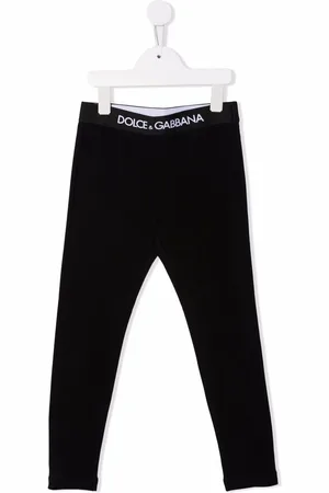 Dolce & Gabbana Leggings mit Logo-Bund