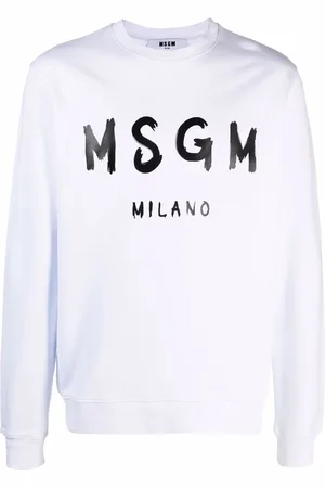 Msgm Sweatshirt mit Logo-Print