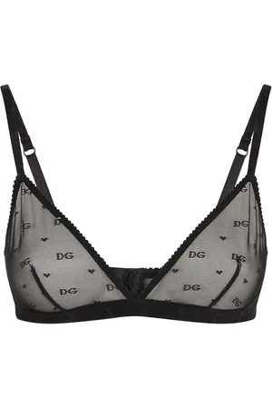 Dolce & Gabbana Triangel-BH aus Jacquard-Tüll