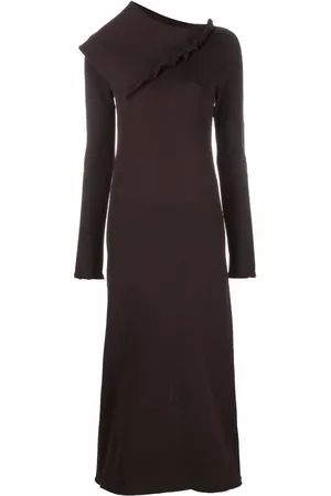 Jil Sander Asymmetrisches Maxikleid