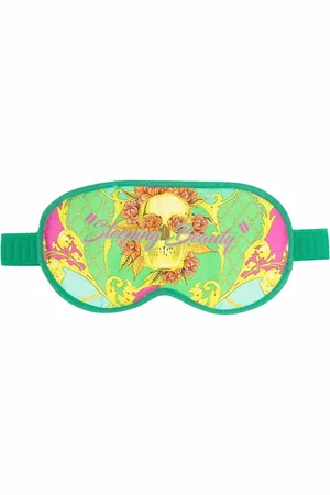 Philipp Plein Schlafmaske mit Totenkopf-Print