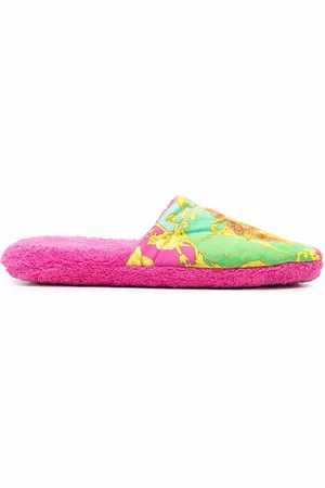 Philipp Plein Slipper mit Barock-Print