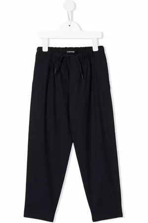 Emporio Armani Gerade Hose mit Kordelzug