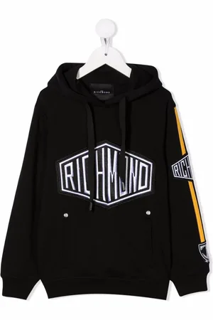 John Richmond Hoodie mit Logo-Stickerei