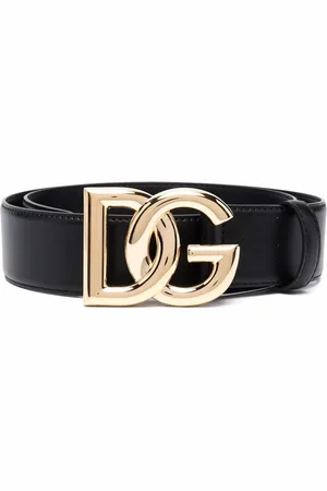 Dolce & Gabbana Gürtel mit Logo-Schild
