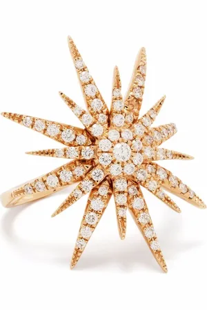 DJULA 18kt Rotgoldring mit Diamanten