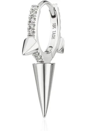 Maria Tash 18kt Weißgoldohrring mit Diamanten