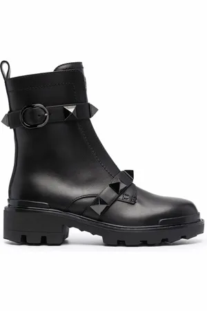 VALENTINO GARAVANI Roman Stud Stiefeletten 40mm