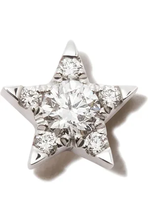 Maria Tash 18kt Weißgoldohrring mit Diamanten
