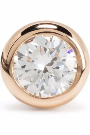 COURBET Einzelner Origine Ohrstecker aus recyceltem 18kt Rotgold mit synthetischem Diamant