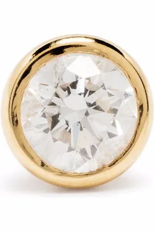 COURBET Einzelner Origine Ohrstecker aus recyceltem 18kt Gelbgold mit synthetischem Diaman