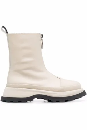 Jil Sander Stiefeletten mit Reißverschluss