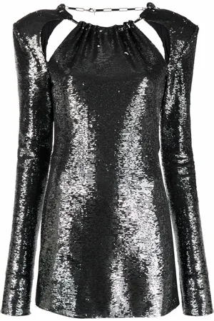 The Attico Kleid mit Pailletten