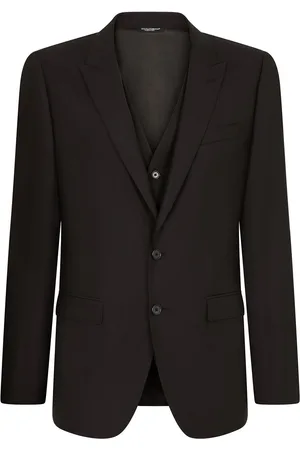 Dolce & Gabbana Dreiteiliger Anzug mit schmalem Schnitt