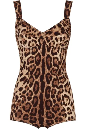 Dolce & Gabbana Body mit Leoparden-Print