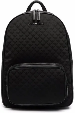 Emporio Armani Rucksack mit Jacquard-Logo