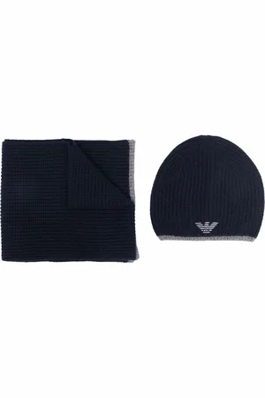 Emporio Armani Set aus Mütze und Schal