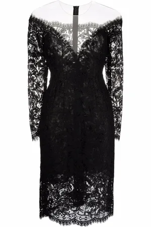Dolce & Gabbana Minikleid mit Spitzendetail