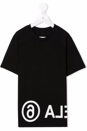 Maison Margiela T-Shirt mit umgedrehtem Logo
