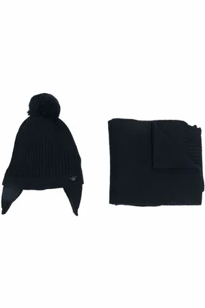 Emporio Armani Set aus Mütze und Schal
