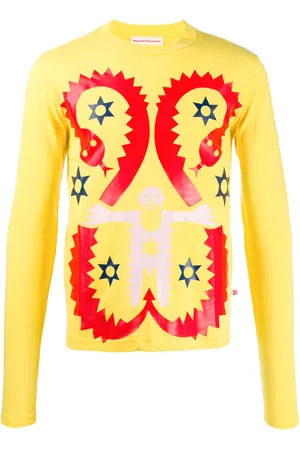WALTER VAN BEIRENDONCK 2009 Langarmshirt mit Schlangen-Print