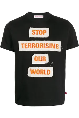 WALTER VAN BEIRENDONCK 2015 Stop Terrorising Our World T-Shirt