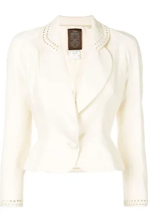 John Galliano Blazer mit Cut-Outs