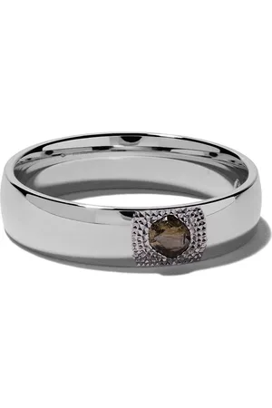 De Beers 18kt Weißgoldring mit Diamanten