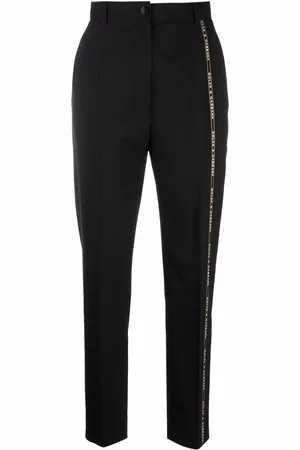 Dolce & Gabbana Tapered-Hose mit Logo-Streifen