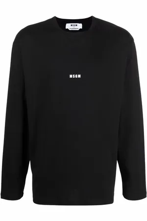 Msgm Langarmshirt mit Logo-Print