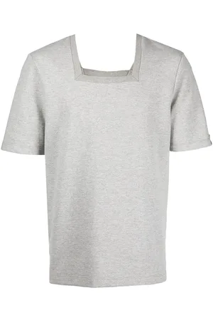ROMEO HUNTE Terry square-neck T-shirt
