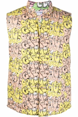 Comme des Garçons X Kaws Weste mit Logo-Print