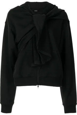 GOEN.J Kapuzenjacke mit Knotendetail