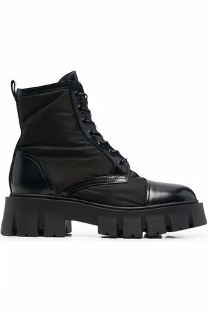 Premiata Schnürstiefel mit dicker Sohle