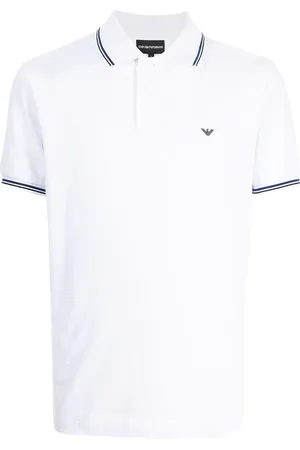 Emporio Armani Poloshirt mit Logo-Stickerei