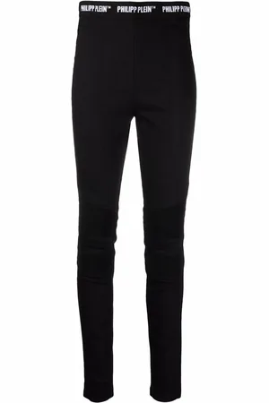Philipp Plein Jeggings mit Logo-Bund