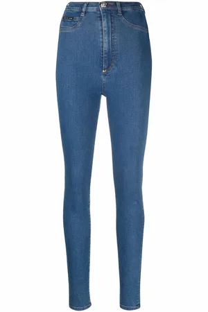 Philipp Plein Jeggings mit hohem Bund