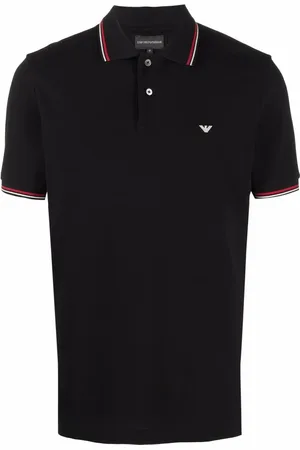 Emporio Armani Poloshirt mit Logo-Print