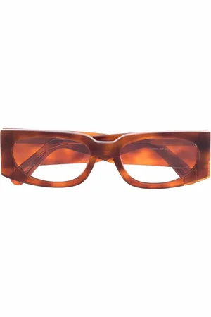 GCDS Eckige Sonnenbrille in Schildpattoptik